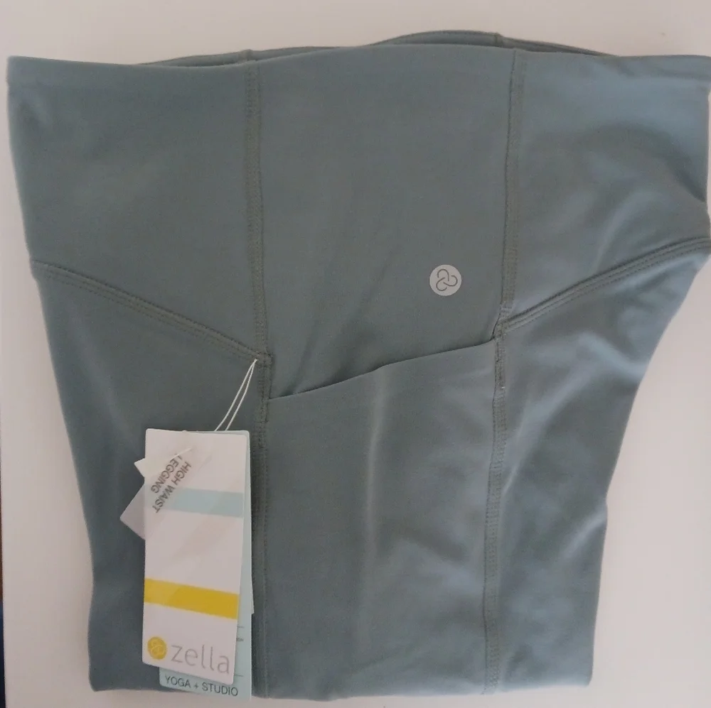 Zella Grey Thunder Legging and Sports Bra Set - Picture 7 of 11